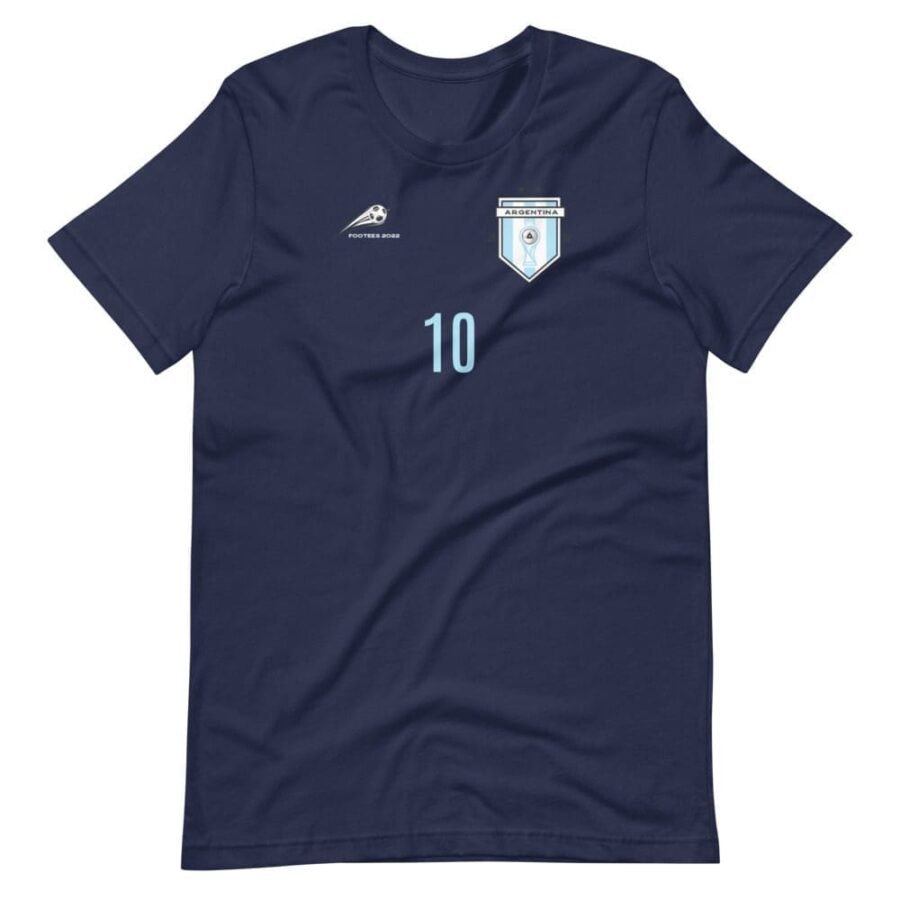 ARGENTINA 2022 SOCCER Jersey Unisex T-Shirt Short Sleeve - Image 2