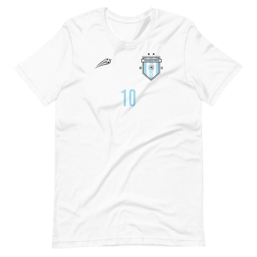 ARGENTINA 2022 SOCCER Jersey Unisex T-Shirt Short Sleeve - Image 3