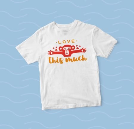 Infant 'I Love This Much' Fine Jersey Tee" Infant "I Love This Much" Fine Jersey Tee