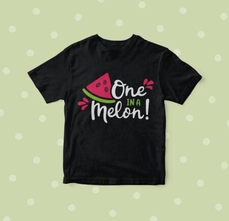 Infant "One In A Melon" Fine Jersey Tee.