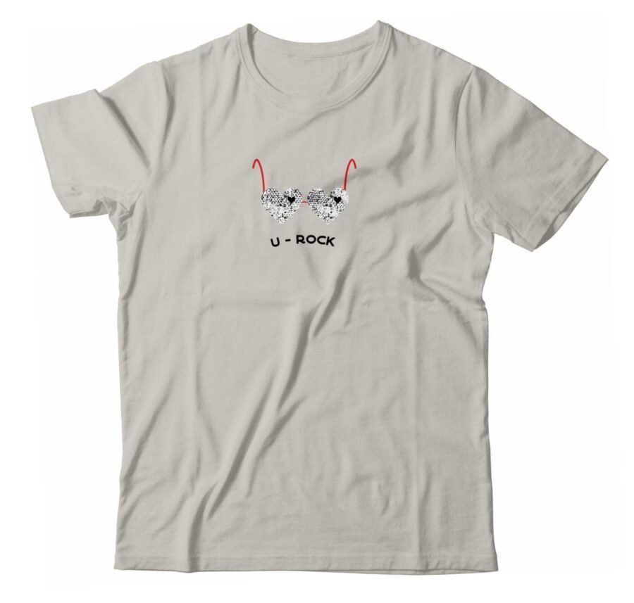 A "Unicorn Magic" Unisex Heavy Cotton Tee featuring a pair of glasses.
