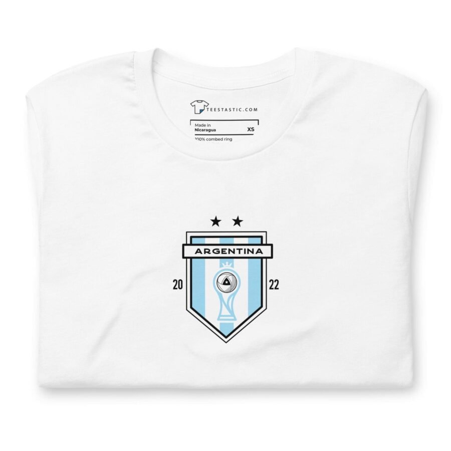 ARGENTINA Unisex Football T-Shirt - Image 2