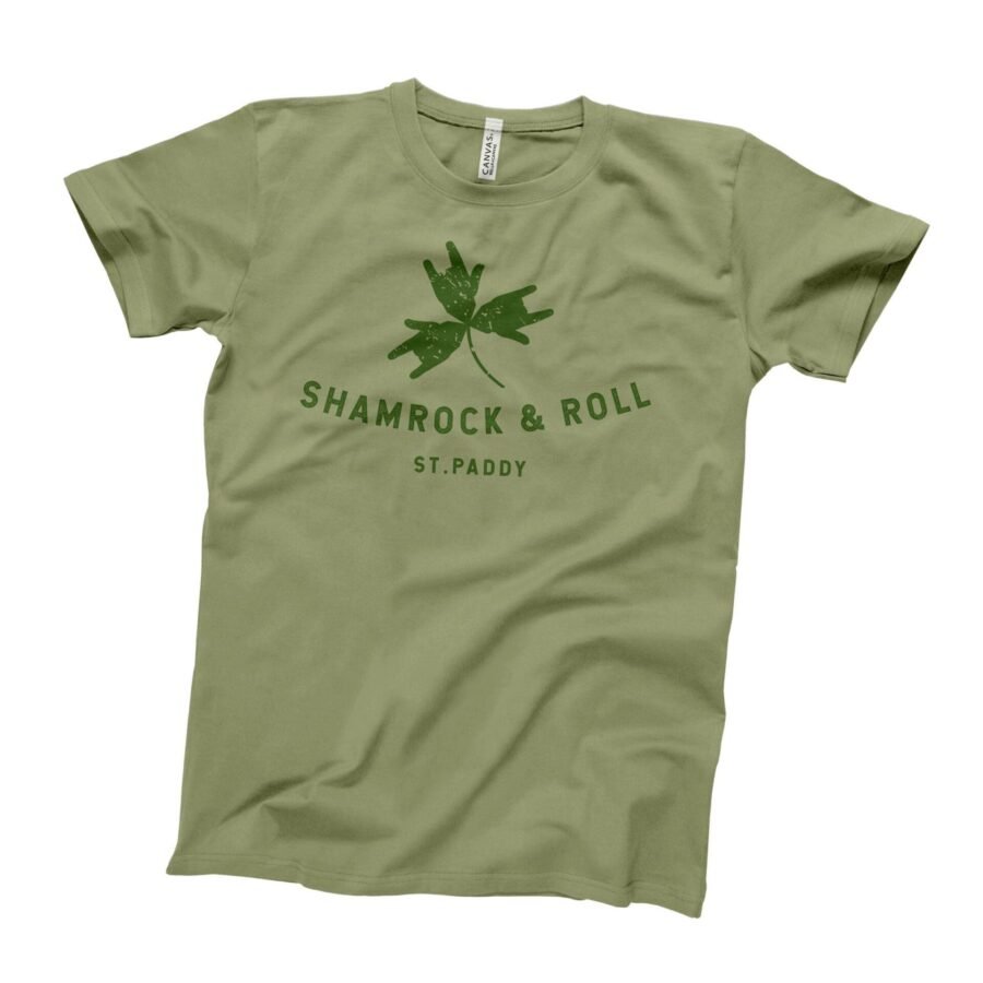 St. Patricks Day Sham"Rock On" tee.