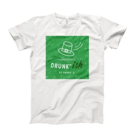 A St.Patrick's Day Drunk-ish Tee with an image of a hat.