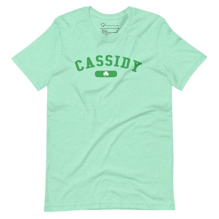 CASSIDY St.Patricks Unisex t-shirt.