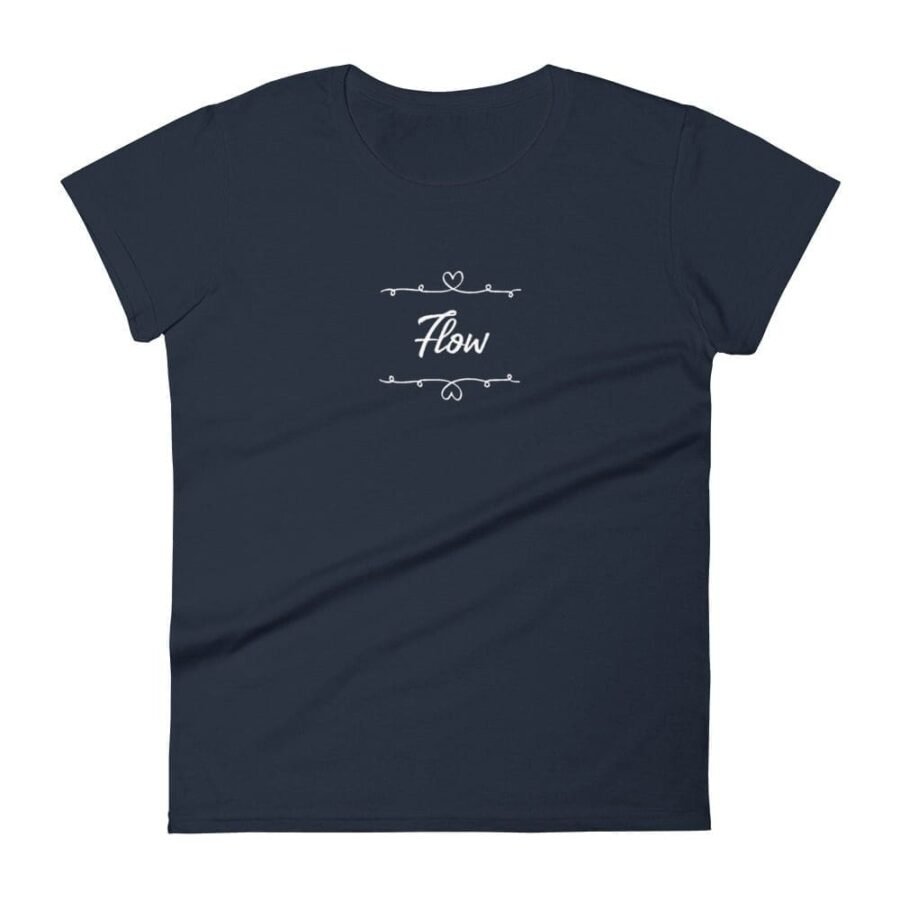 Flow With Heart | Women's Short Sleeve t-shirt.