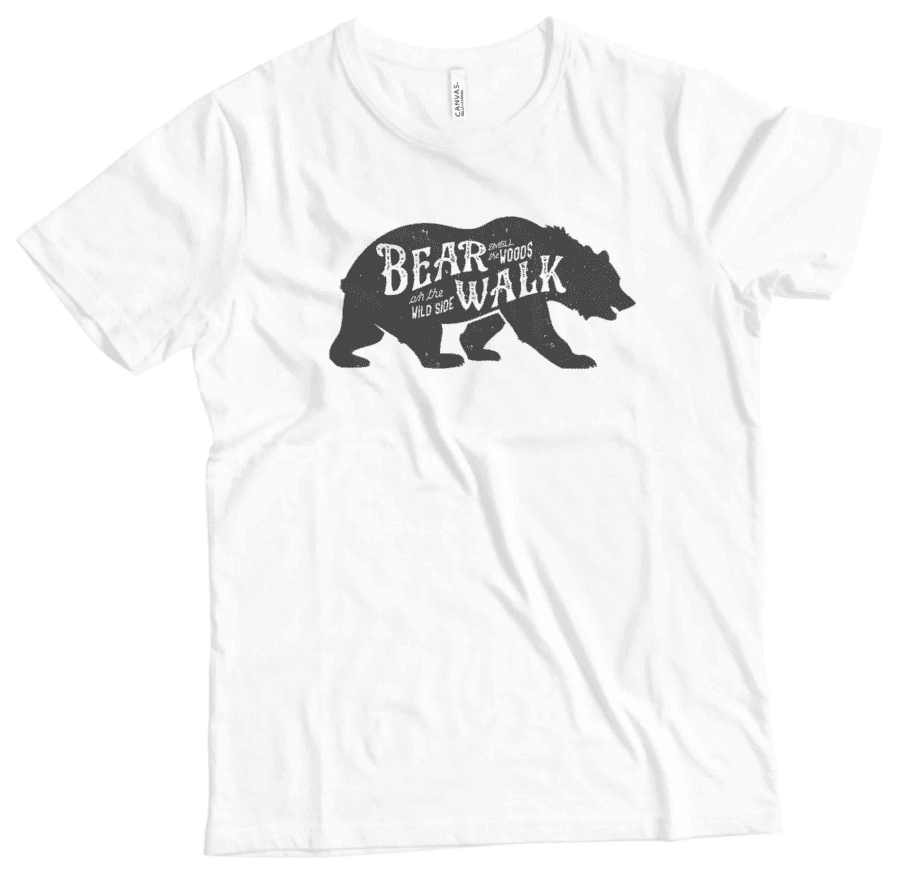AMERICAN VINTAGE BEAR WALK Unisex Ultra Cotton Tee - Image 2