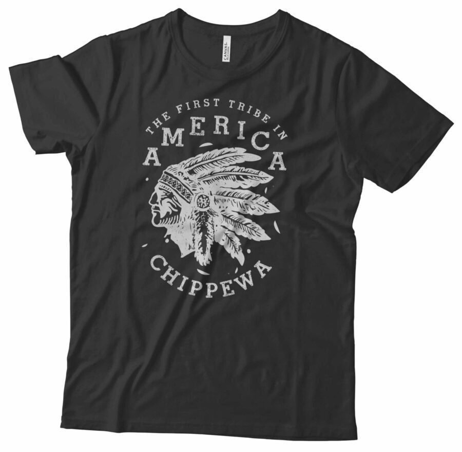The first American Vintage Chippewa Tribe Unisex Heavy Cotton Tee.