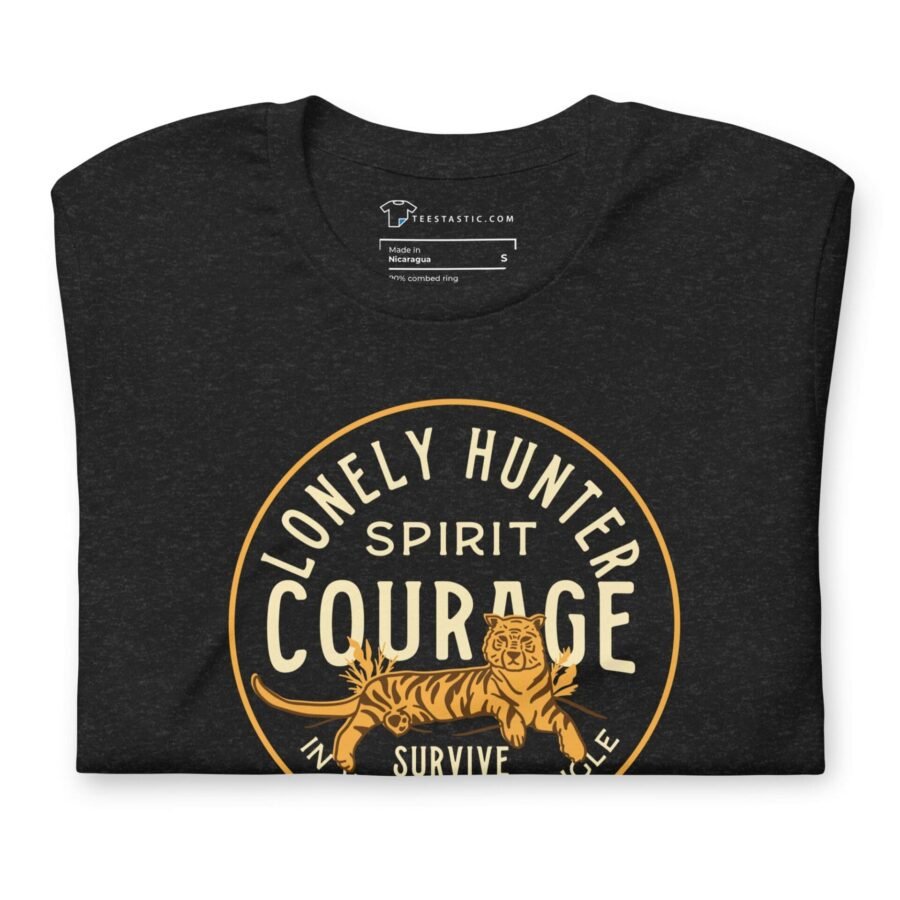 The The LONELY HUNTER with COURAGE Unisex T-Shirt.