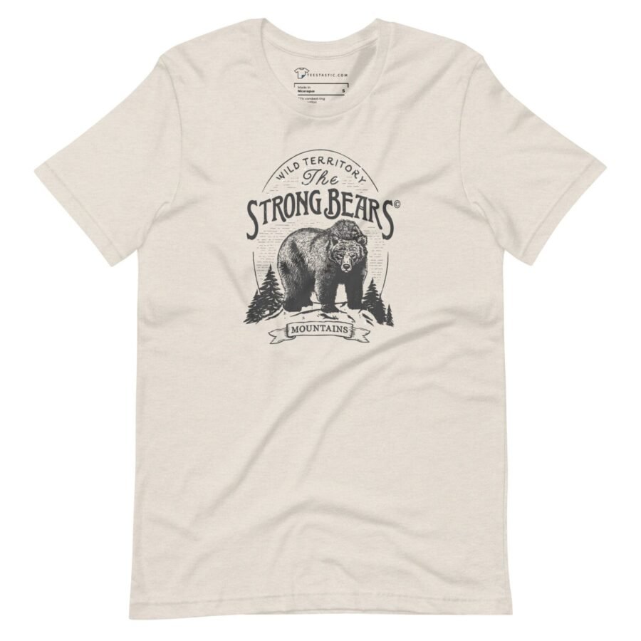Wild Territory THE STRONG BEARS Unisex T-shirt.