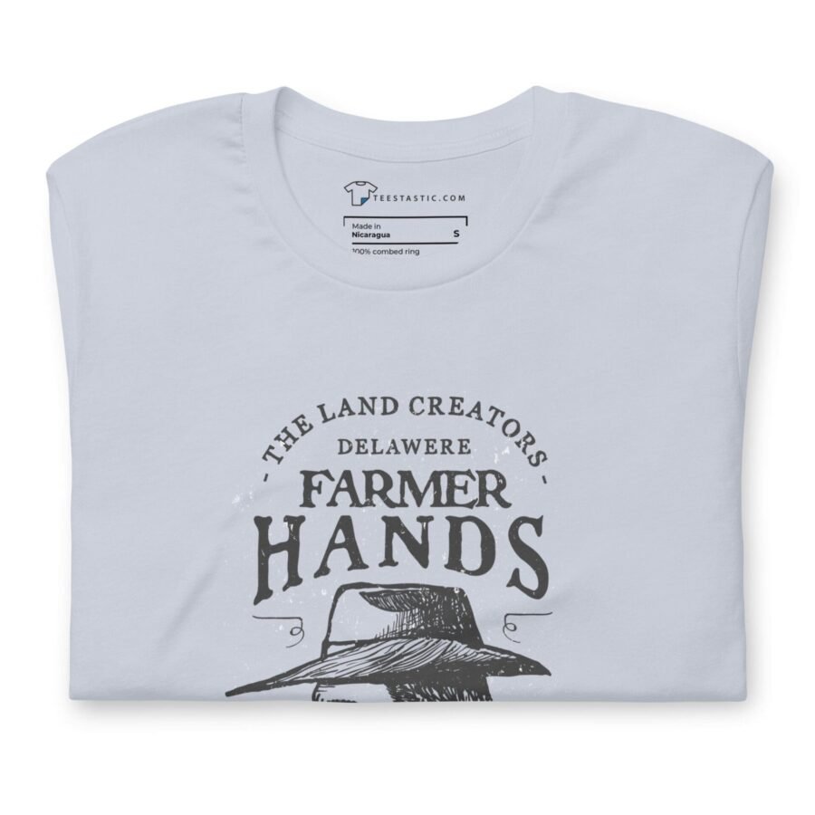 The Land Creators FARMERS HANDS Unisex T-Shirt.