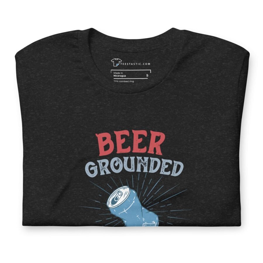 The Beer Grounded, It Was Lagering with the Wrong Crowd T-Shirt grounded men's t-shirt.