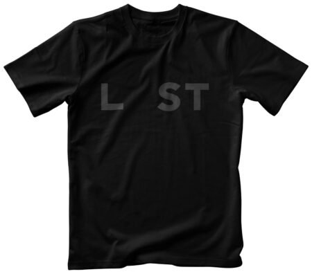 Lost Unisex T-shirt Black