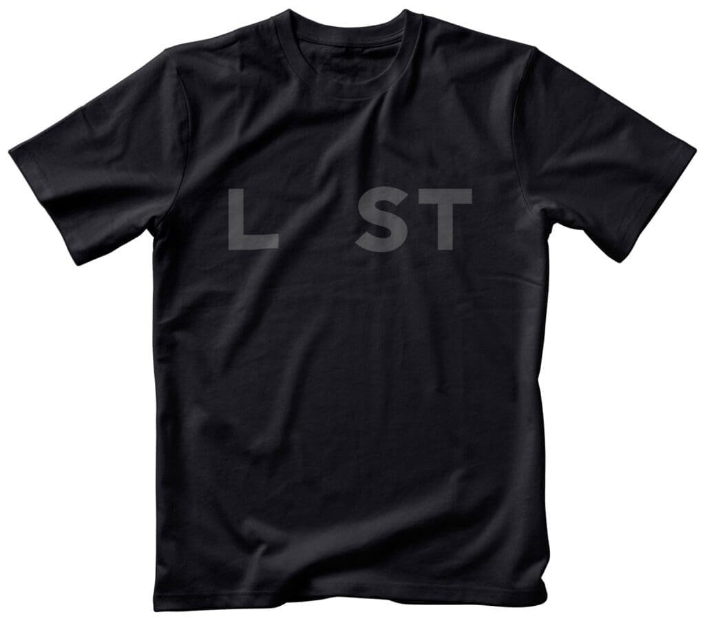 Lost Unisex T-shirt Black