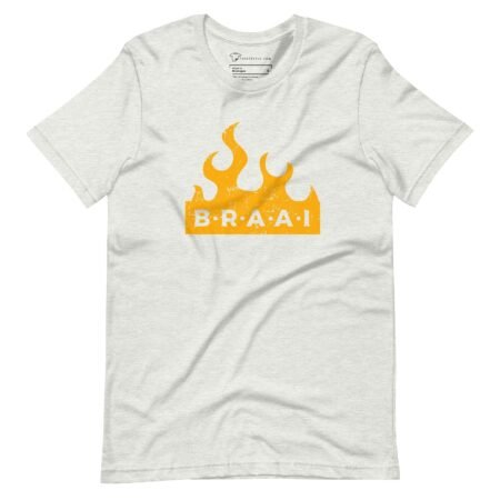 Braai BBQ t-shirt. (Product Name: BBQ South African Way Unisex T-Shirt)