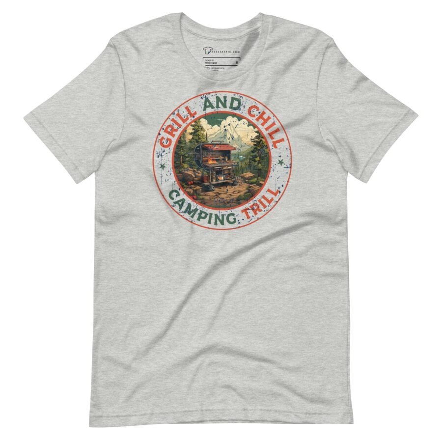 Grill & Chill Camping Thrill | Unisex T-shirt