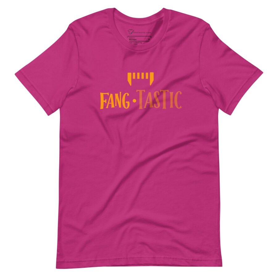 Halloween Fang Tastic Unisex t-shirt