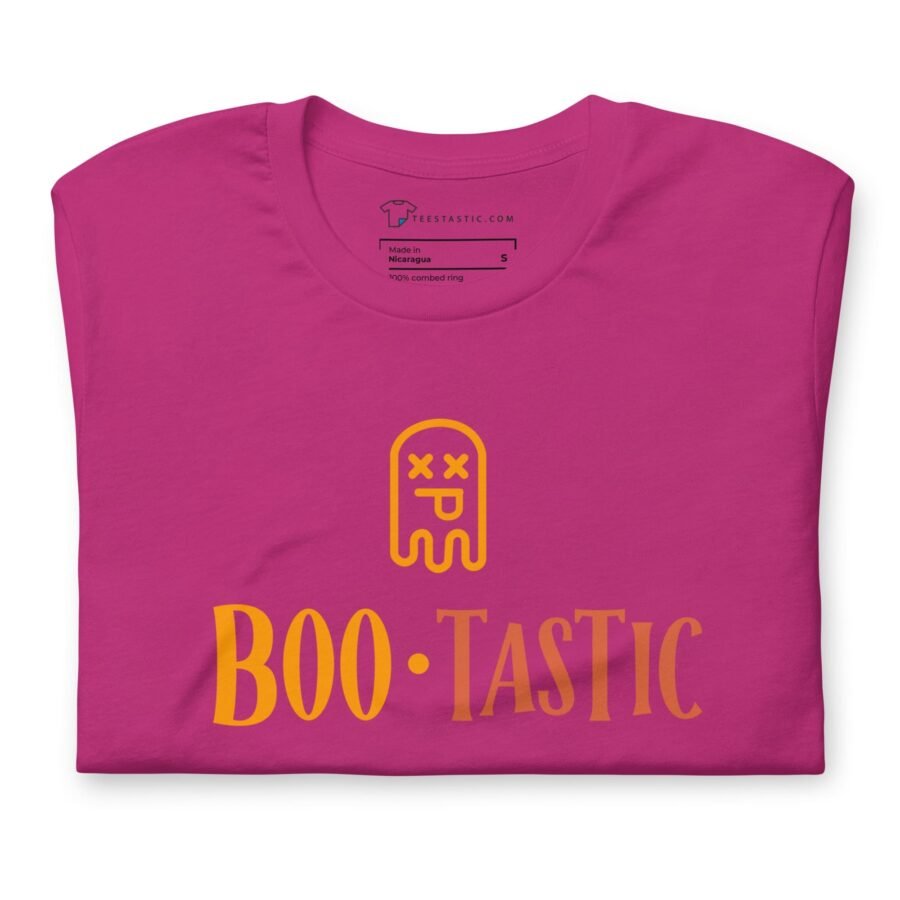 Keywords: Halloween t-shirt, fantastic fashion, spooky humor, BOO-tiful design, unisex Halloween costume, Halloween party attire, ghoulishly great, Halloween statement.