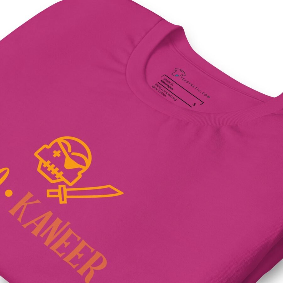 A pink Halloween BOO-Kanteer Unisex t-shirt.