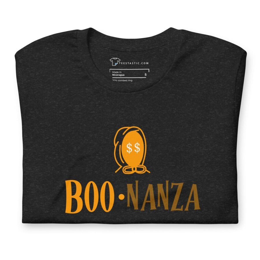 A Halloween-themed Halloween BOO-nanza Unisex t-shirt.