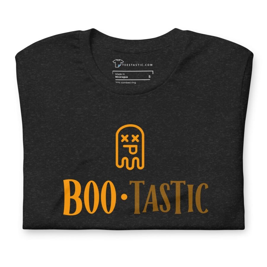 Keywords: Halloween t-shirt, fantastic fashion, spooky humor, BOO-tiful design, unisex Halloween costume, Halloween party attire, ghoulishly great, Halloween statement.