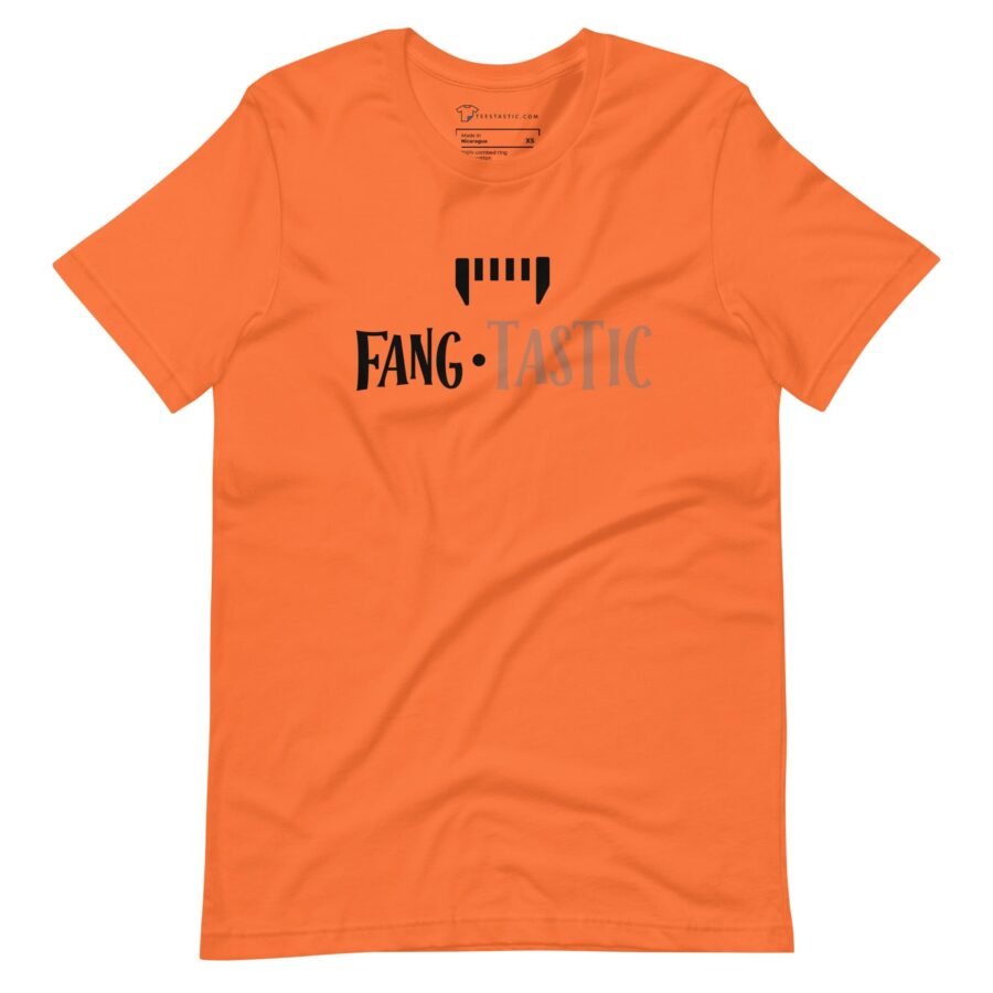 Halloween Fang Tastic Unisex t-shirt