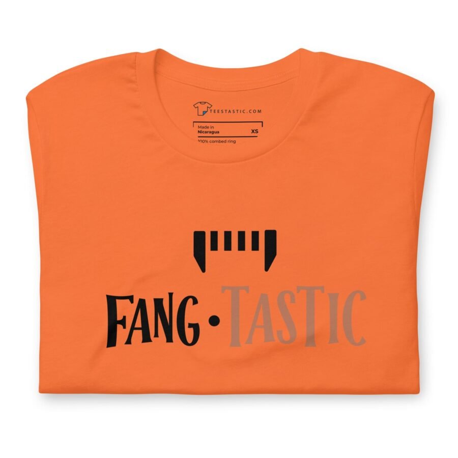 Halloween Fang Tastic Unisex t-shirt