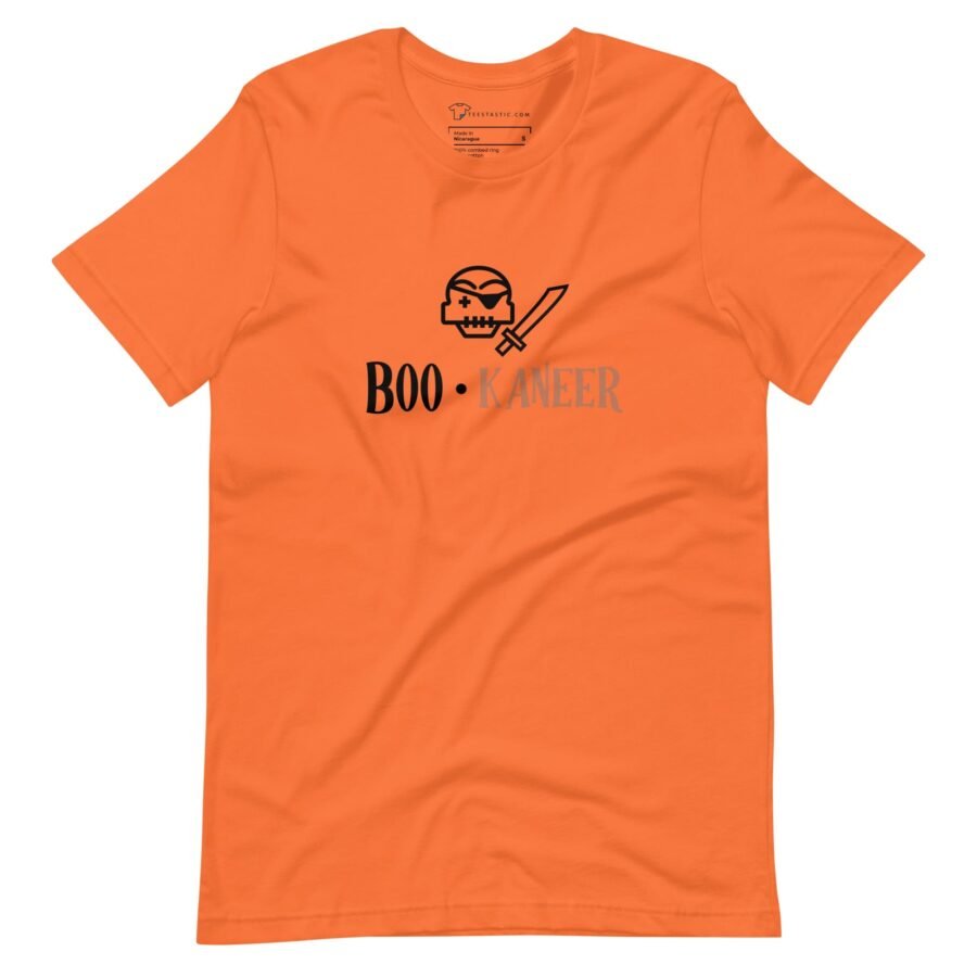 A Halloween BOO-Kanteer Unisex t-shirt.