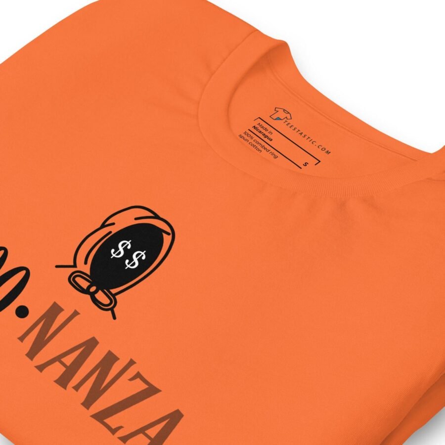 An orange Halloween BOO-nanza Unisex t-shirt.