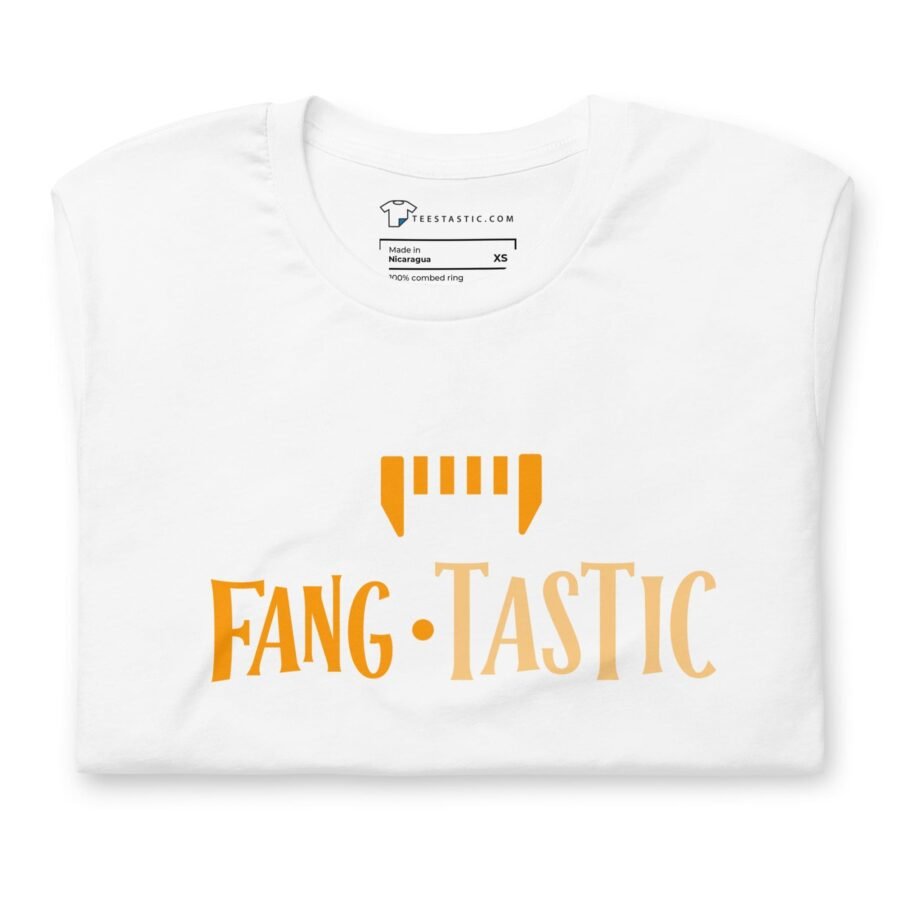 Halloween Fang Tastic Unisex t-shirt