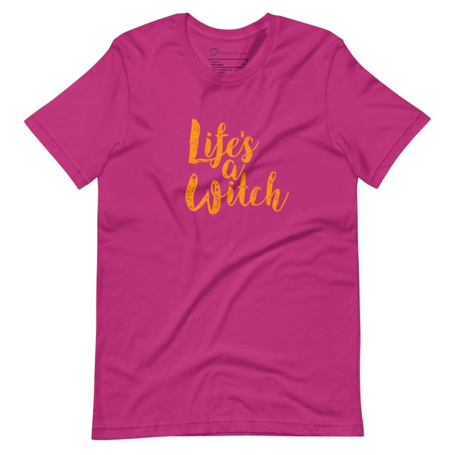 Halloween | Life`s a Witch | Unisex t-shirt