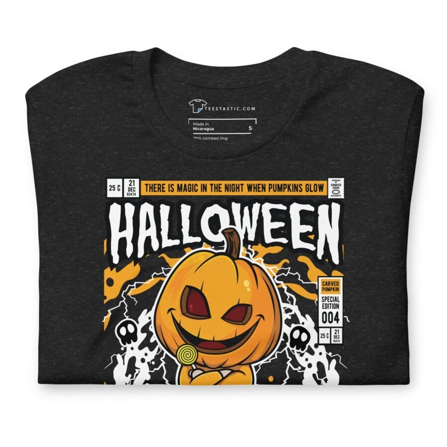 A spooky black The Spooky Halloween Unisex T-Shirt That's Scary Good!