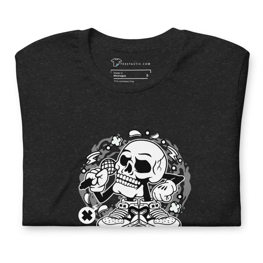 A BOO-sical Skull Unisex t-shirt featuring a skull.