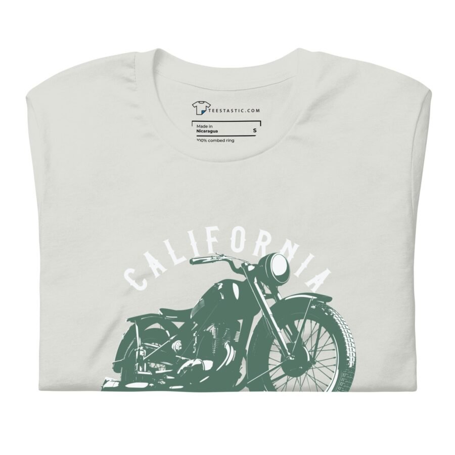 California Classic Motorcycle Unisex t-shirt.