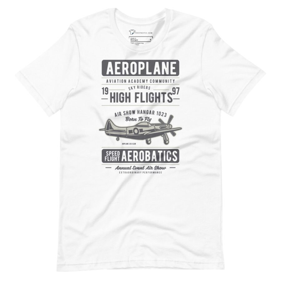 Acrobatics Airplanes | Sky's Limit | Unisex t-shirt inspired by aeroplanes.