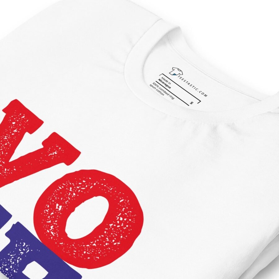 A Vote | Elections 2024 | Unisex t-shirt with the word vote.