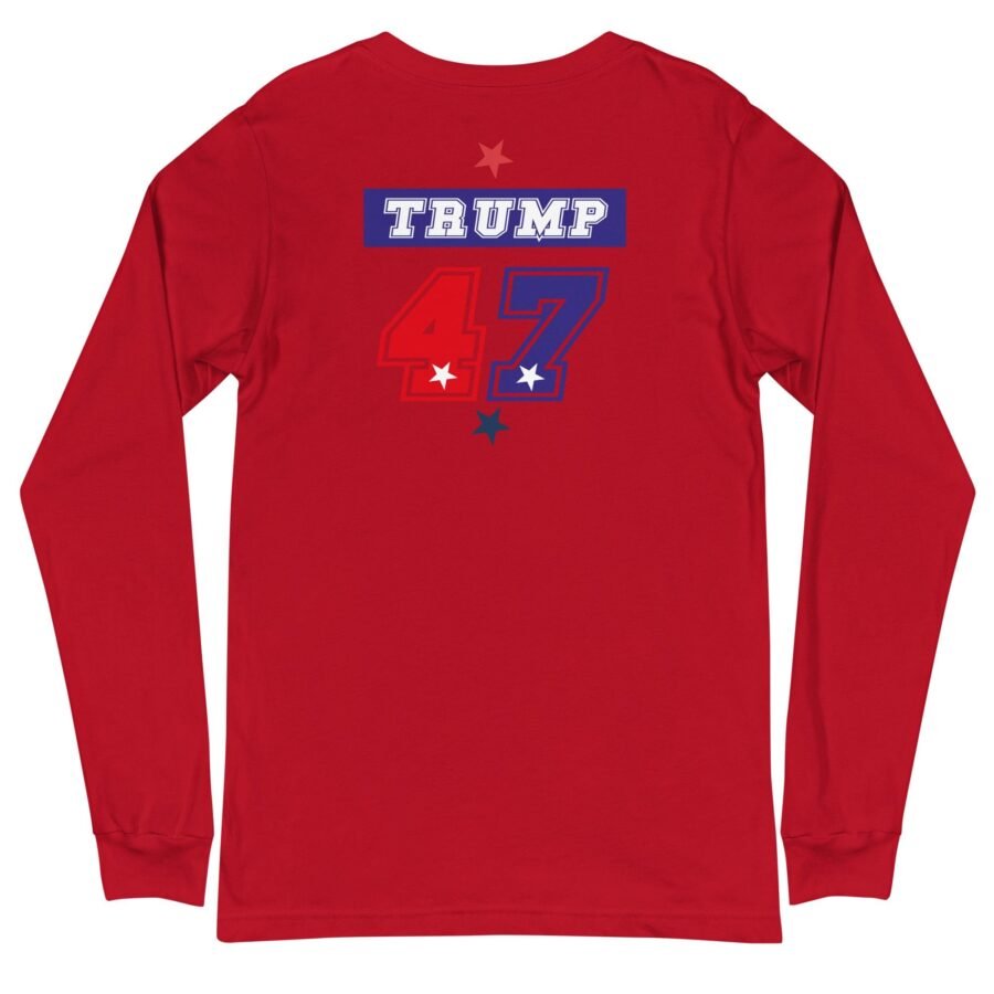 TRUMP 47 | Elections 2024 | Unisex Long Sleeve Tee - Image 6