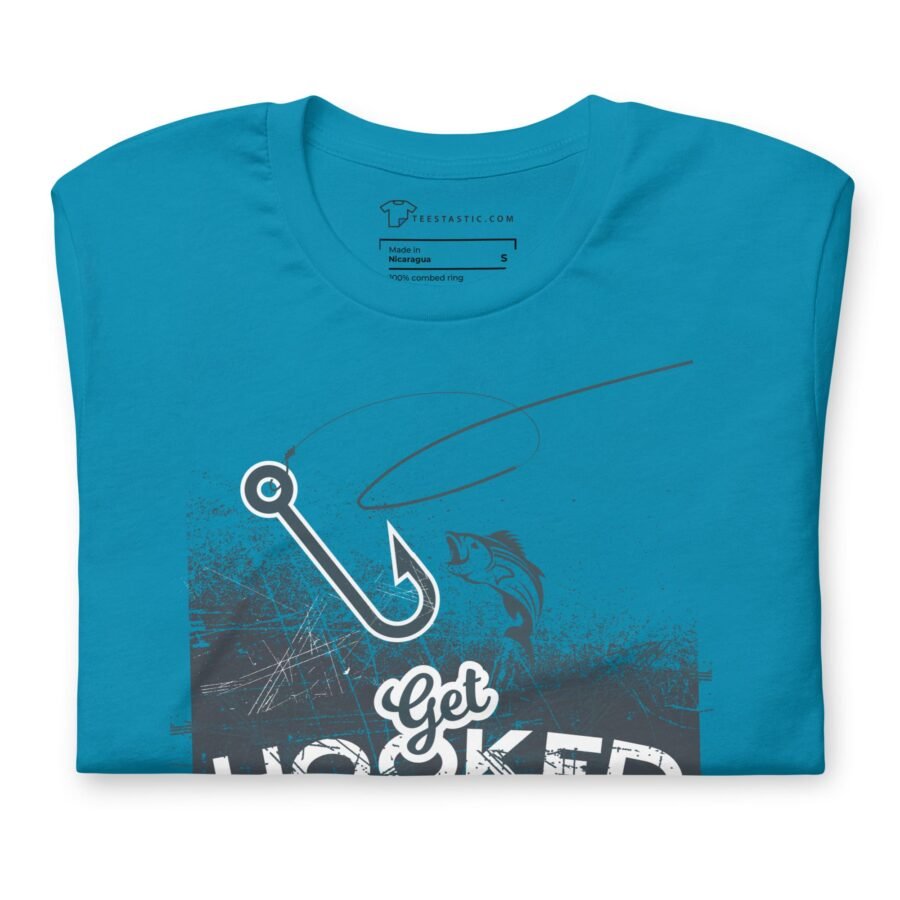 Get Hooked | Fishing | Unisex T-shirt - Image 10