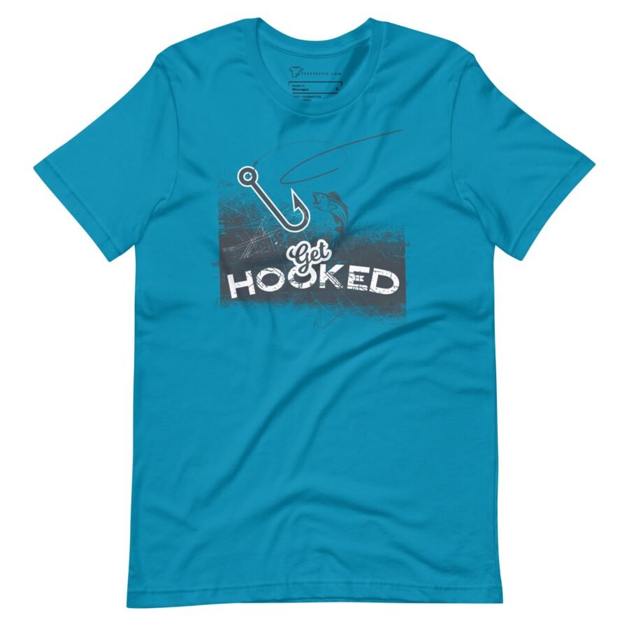 Get Hooked | Fishing | Unisex T-shirt - Image 8