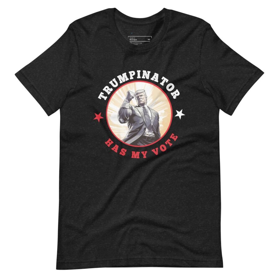 TRUMP-INATOR | Elections 2024 | Unisex Cotton Tee - Image 3