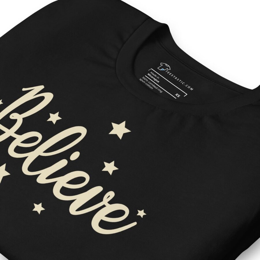 Believe | Christmas Festive Season | Unisex t-shirt - Image 4