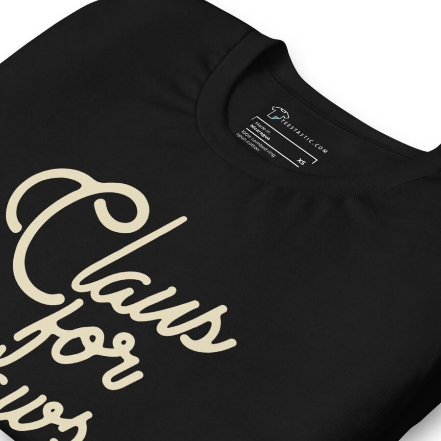 Claus For Paws | Christmas | Dog | Unisex -shirt - Image 4