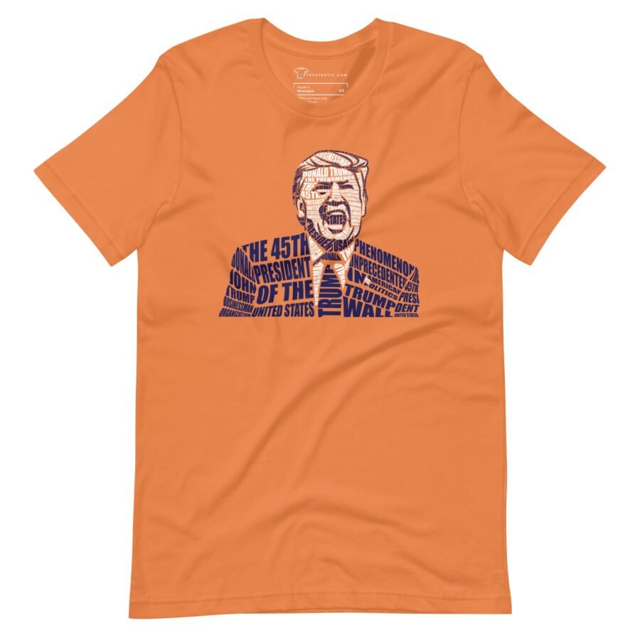 TRUMP 45th | Elections 2024 | Unisex Heavy Cotton Tee