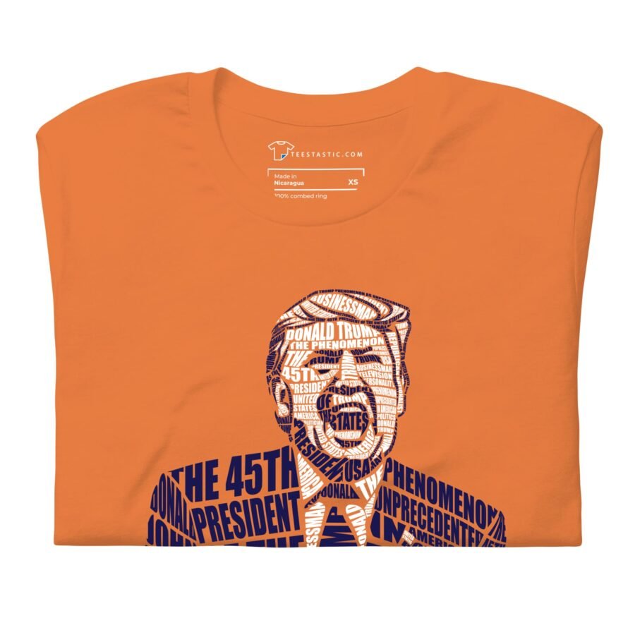 TRUMP 45th | Elections 2024 | Unisex Heavy Cotton Tee