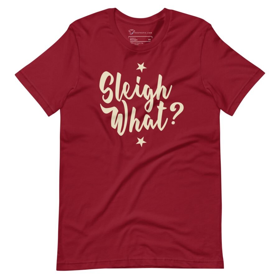 Sleight What | Christmas Season | Unisex Heavy Cotton Tee