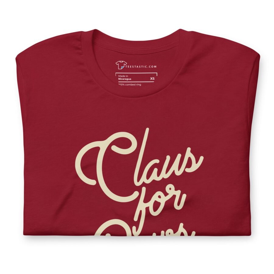 Claus For Paws | Christmas | Dog | Unisex -shirt - Image 12