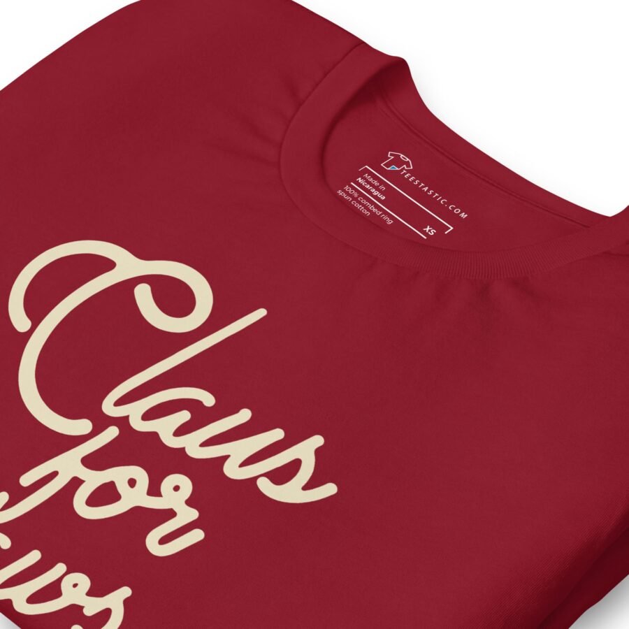 Claus For Paws | Christmas | Dog | Unisex -shirt - Image 13