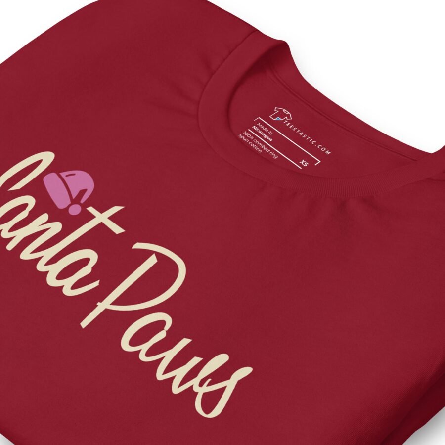 Christmas Dog | Festive Season | Unisex Tee | Santa Paws Apparel - Image 6