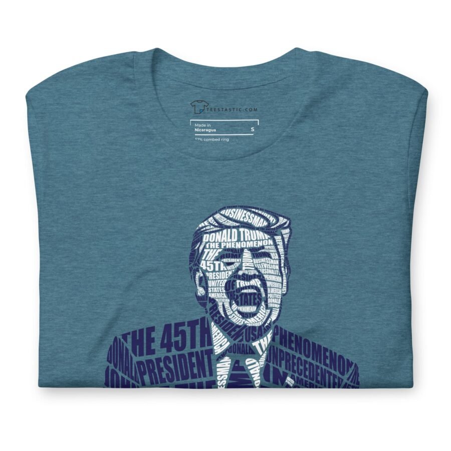 TRUMP 45th | Elections 2024 | Unisex Heavy Cotton Tee