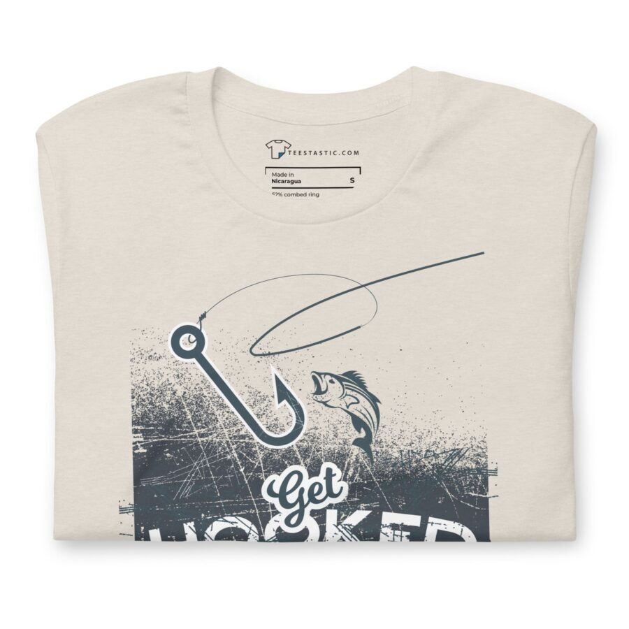 Get Hooked | Fishing | Unisex T-shirt - Image 13